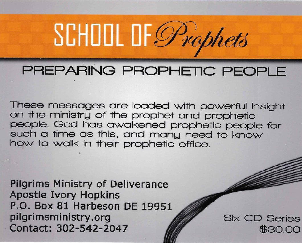 MP3 - PT3 - The Prophetic Drive of End-time Warriors School of the Prophets